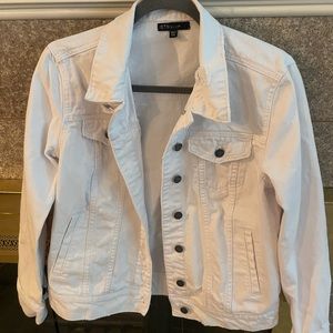 STS Blue white jean jacket
